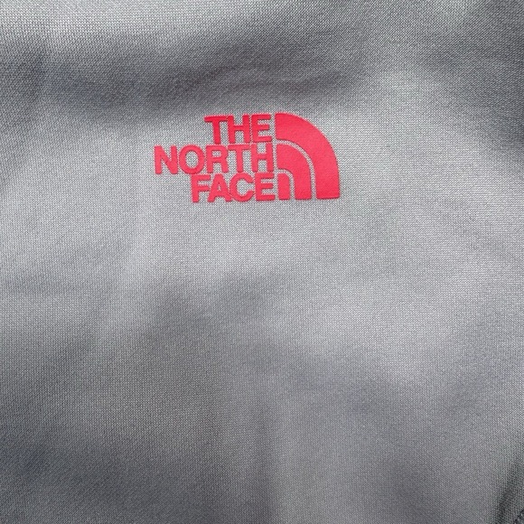 The North Face Hoodie Women's M Gray Pink Fave-our-ite Pullover Outdoor Pocket - Picture 7 of 14